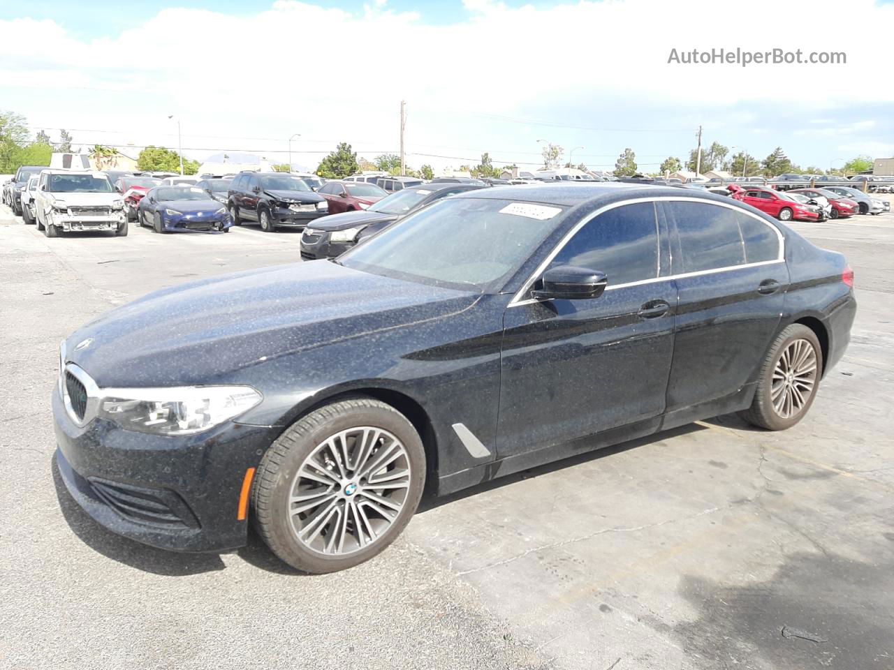 2020 Bmw 530 I Black vin: WBAJR3C03LWW81762