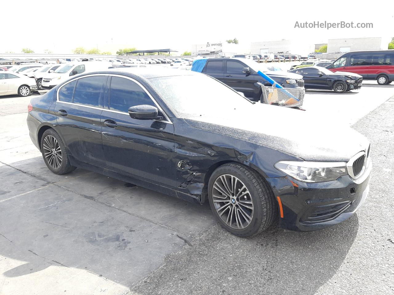 2020 Bmw 530 I Black vin: WBAJR3C03LWW81762