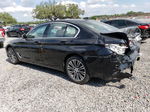 2020 Bmw 530 I Черный vin: WBAJR3C04LCD02918