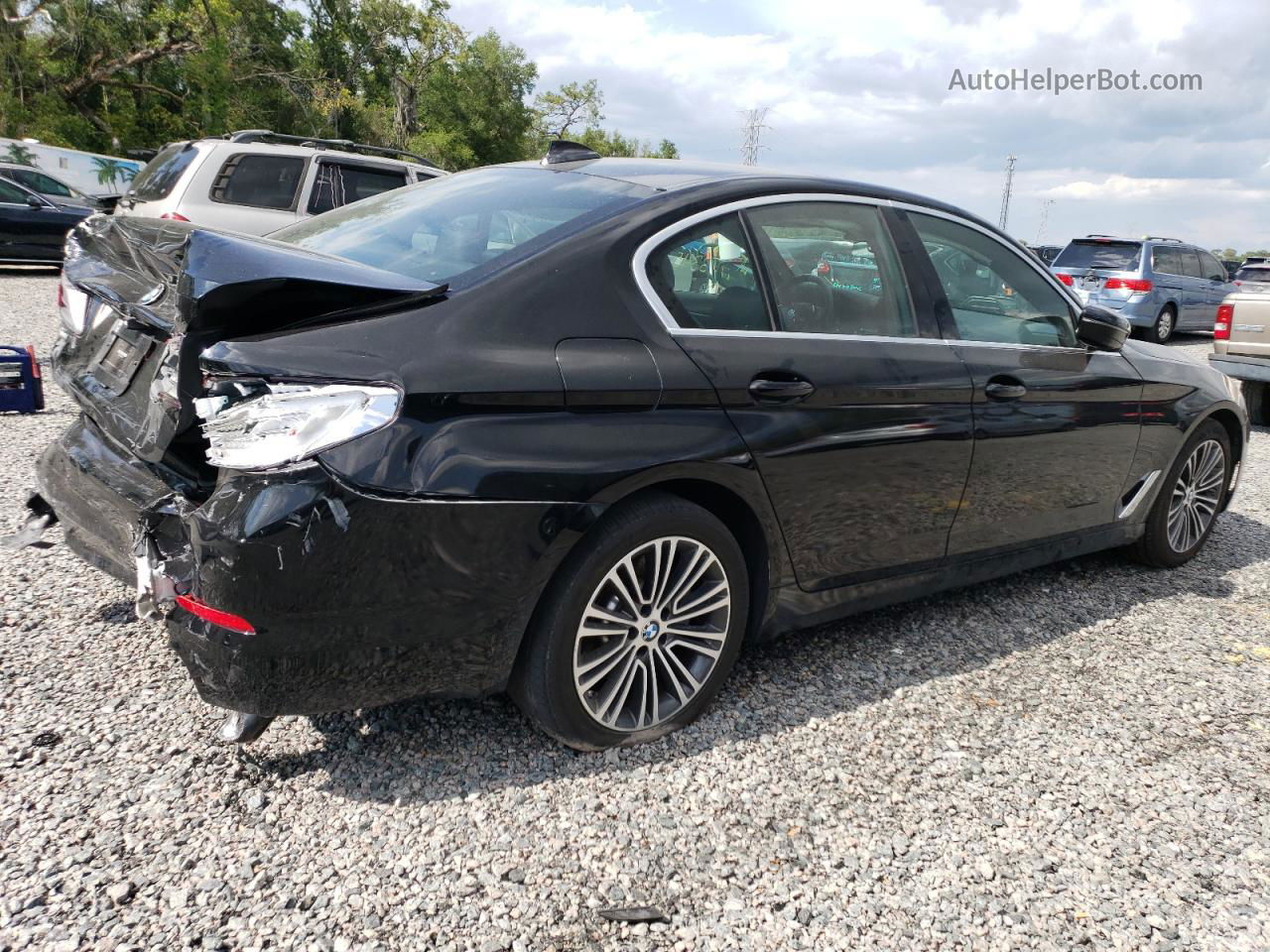 2020 Bmw 530 I Black vin: WBAJR3C04LCD02918