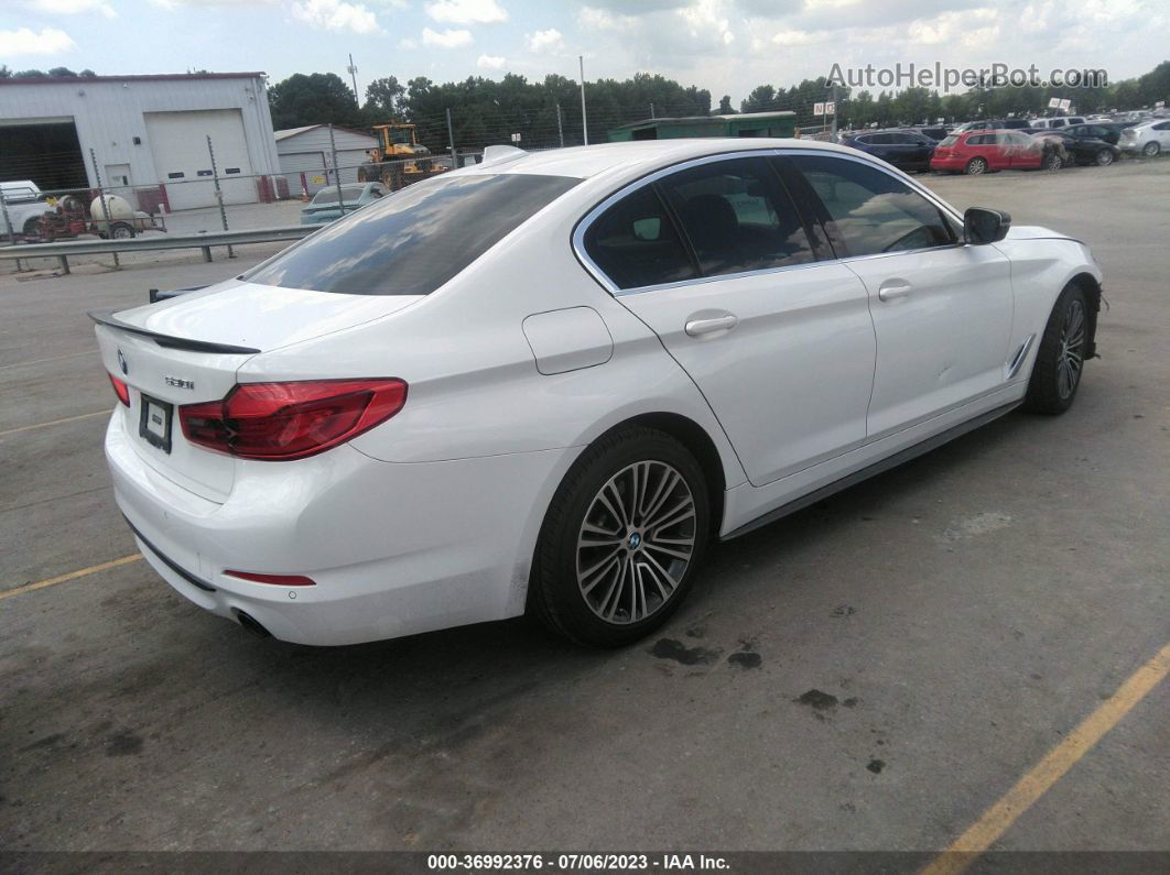 2020 Bmw 5 Series 530i White vin: WBAJR3C04LCD05950