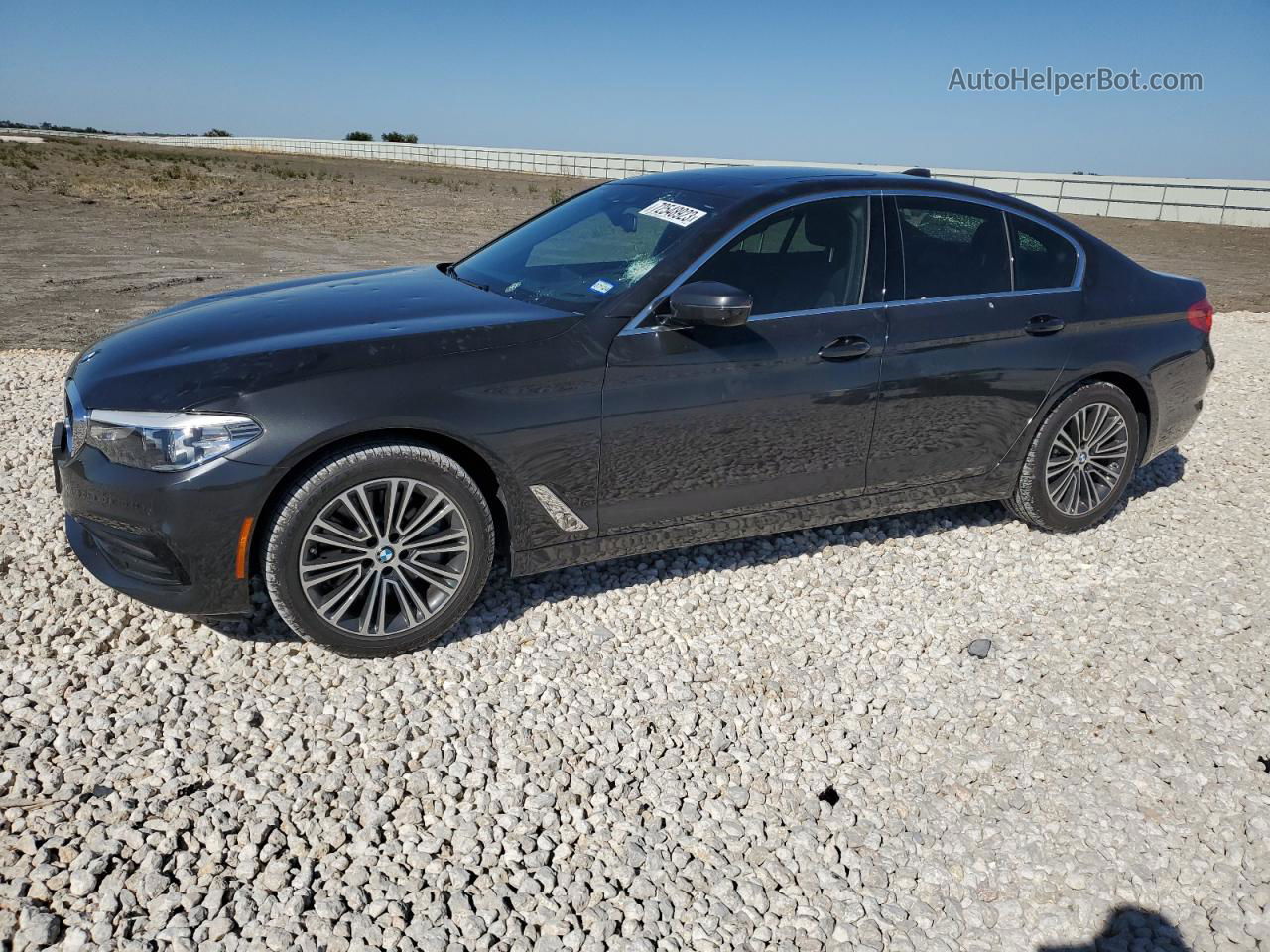 2020 Bmw 530 I Gray vin: WBAJR3C05LCE00520