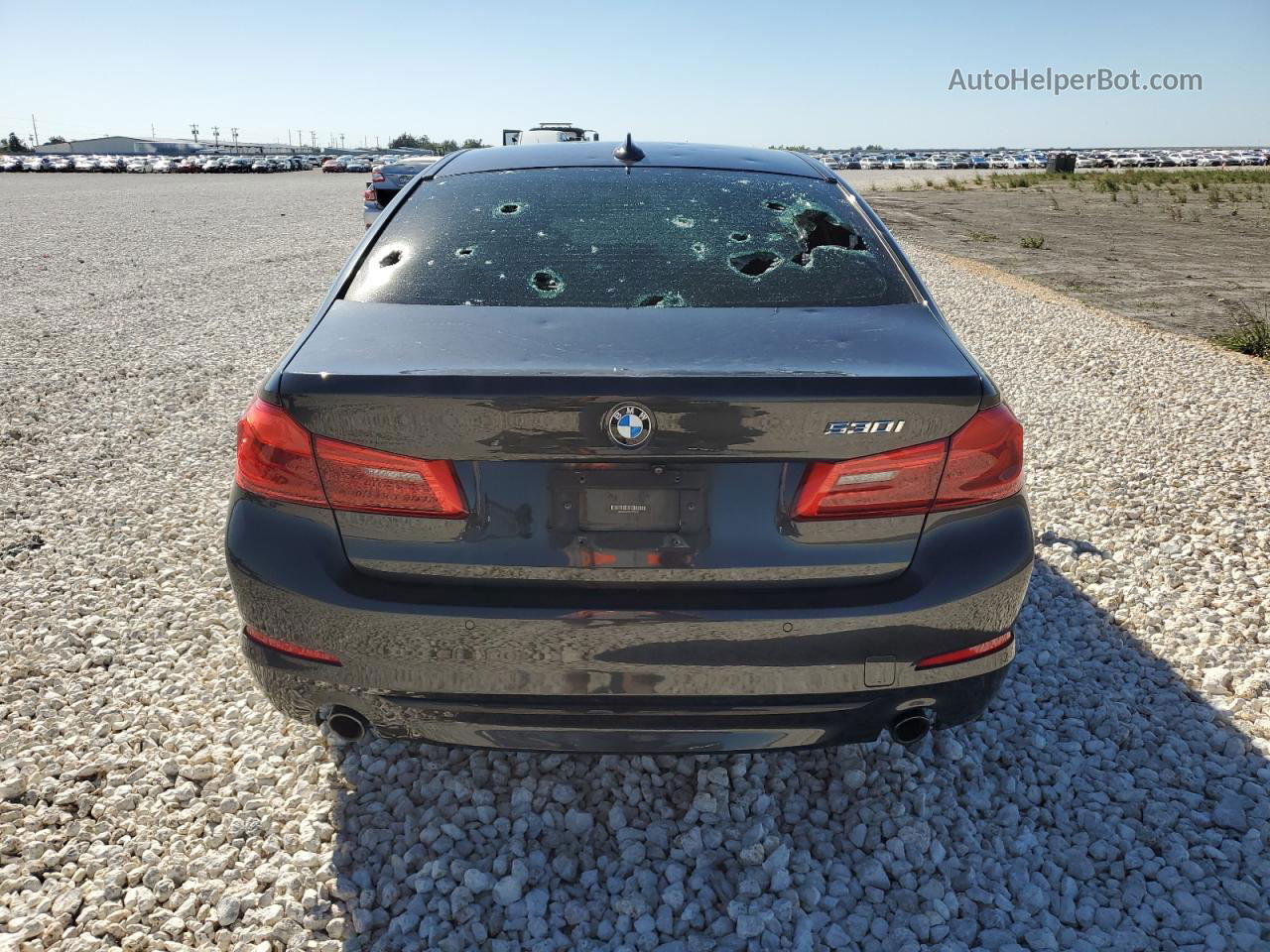 2020 Bmw 530 I Gray vin: WBAJR3C05LCE00520