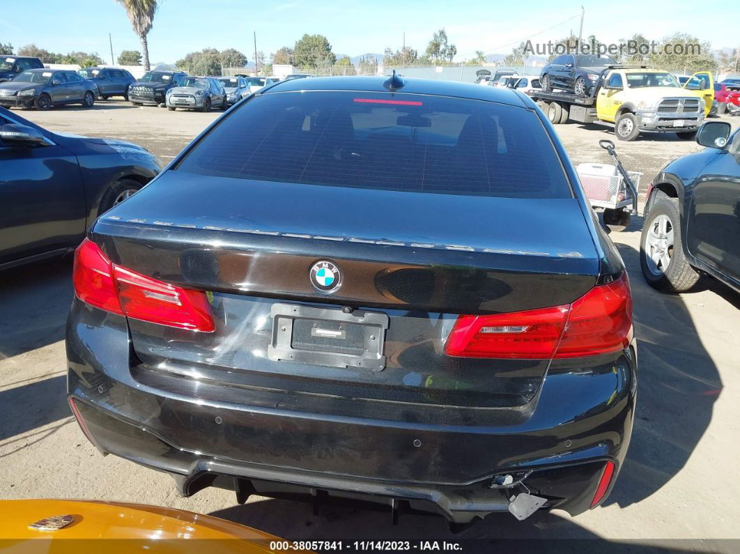 2020 Bmw 5 Series 530i Black vin: WBAJR3C06LWW76605