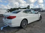 2020 Bmw 530 I White vin: WBAJR3C07LWW69775