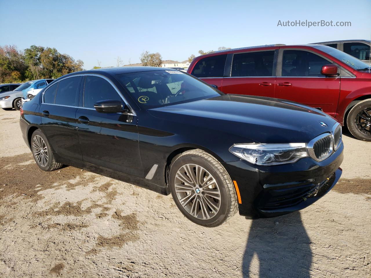 2020 Bmw 530 I Black vin: WBAJR3C09LCD13980