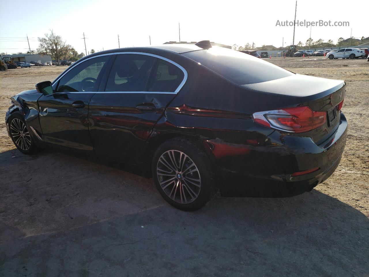 2020 Bmw 530 I Black vin: WBAJR3C09LCD13980