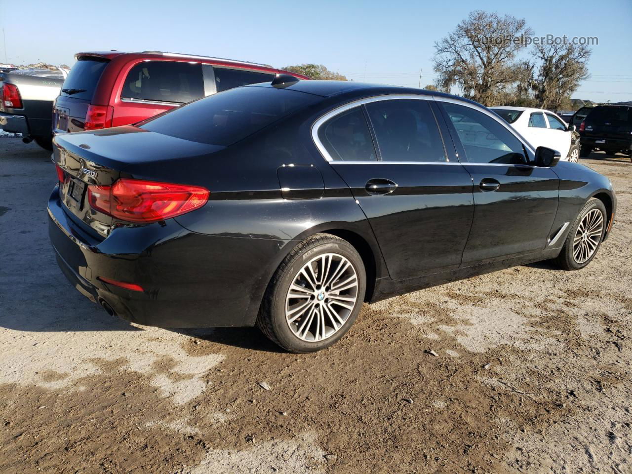 2020 Bmw 530 I Black vin: WBAJR3C09LCD13980