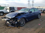 2020 Bmw 530 Xi Blue vin: WBAJR7C00LCE19418