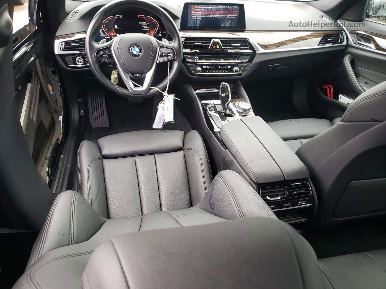 2020 Bmw 530 Xi Black vin: WBAJR7C01LCE46661