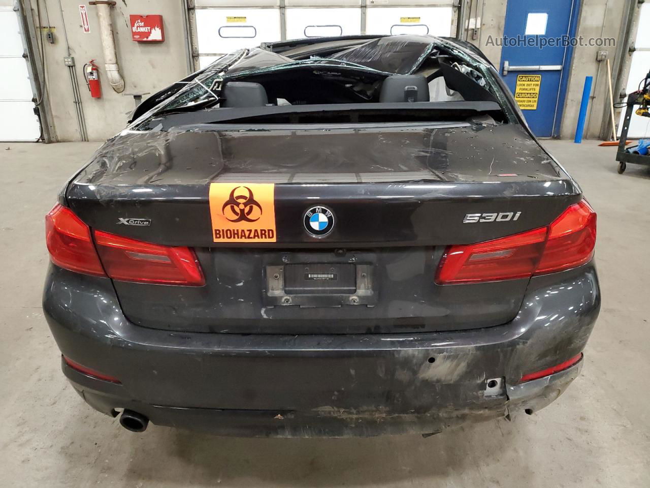 2020 Bmw 530 Xi Charcoal vin: WBAJR7C01LWW77152