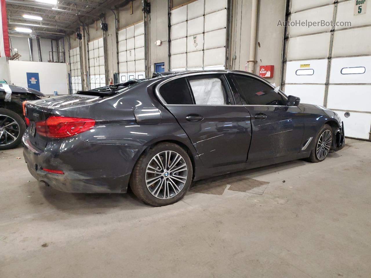 2020 Bmw 530 Xi Charcoal vin: WBAJR7C01LWW77152