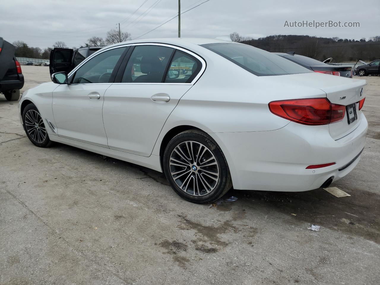 2020 Bmw 530 Xi White vin: WBAJR7C03LCE34124