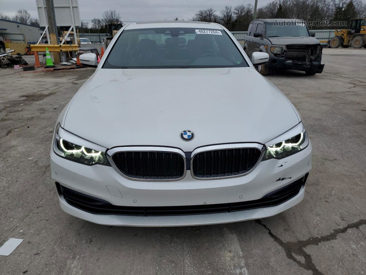 2020 Bmw 530 Xi White vin: WBAJR7C03LCE34124