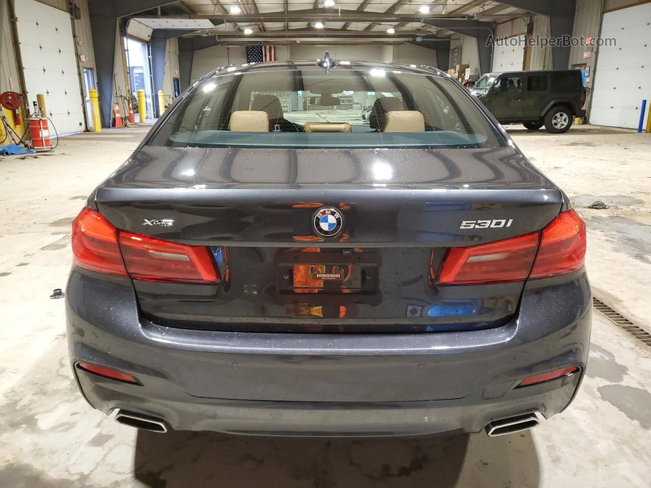 2020 Bmw 530 Xi Charcoal vin: WBAJR7C05LCE02789