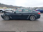 2020 Bmw 5 Series 530i Xdrive Black vin: WBAJR7C06LWW64851