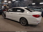 2020 Bmw 530i Xdrive White vin: WBAJR7C08LCD78343