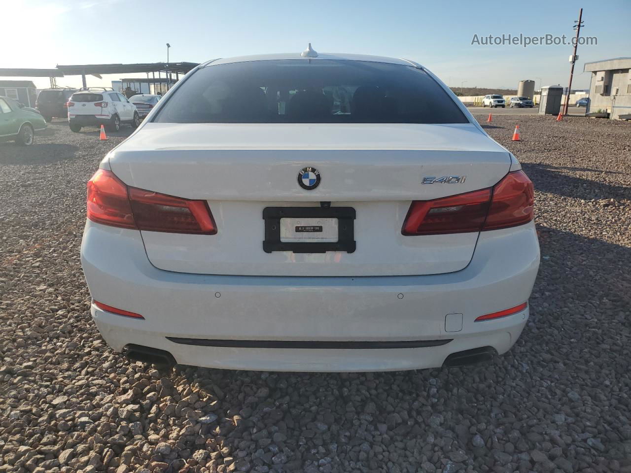 2020 Bmw 540 I White vin: WBAJS1C04LCE49703