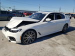 2020 Bmw 540 I White vin: WBAJS1C05LWW61795