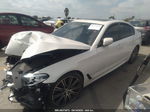 2020 Bmw 5 Series 540i White vin: WBAJS1C05LWW79519