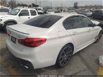 2020 Bmw 5 Series 540i White vin: WBAJS1C05LWW79519