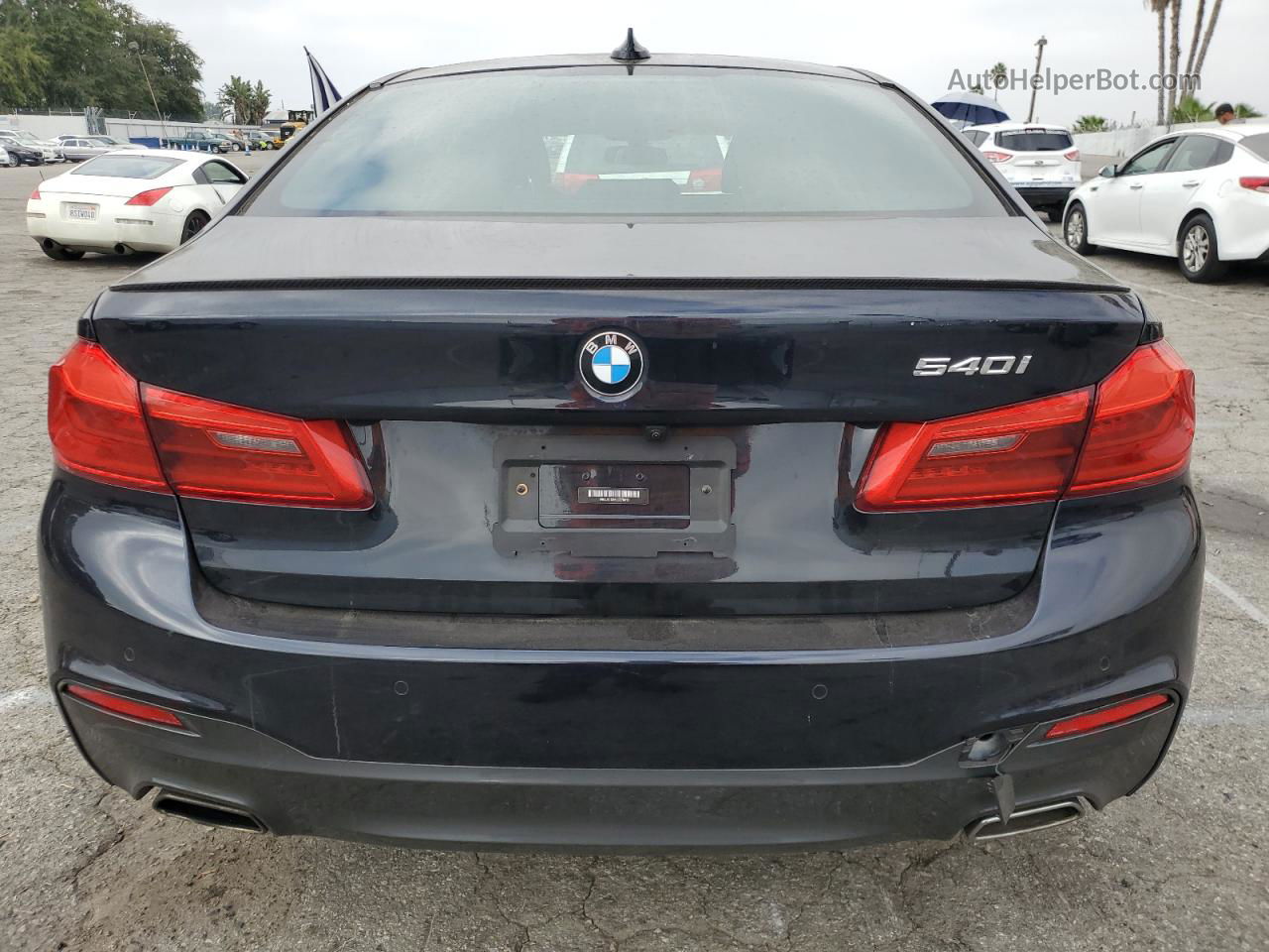 2020 Bmw 540 I Black vin: WBAJS1C06LCE79415