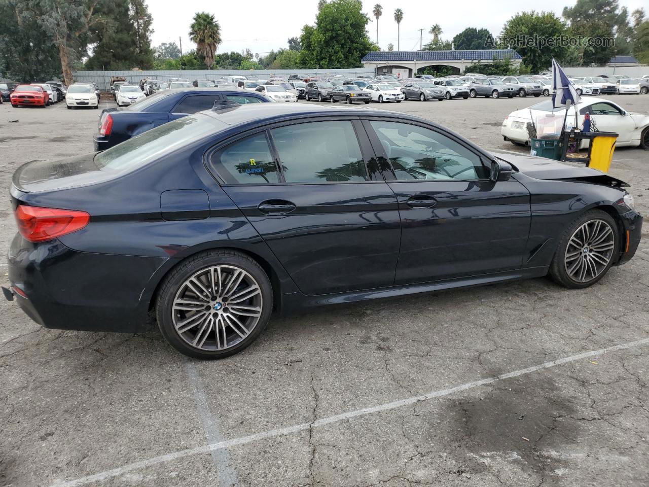 2020 Bmw 540 I Black vin: WBAJS1C06LCE79415