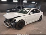 2020 Bmw 5 Series 540i White vin: WBAJS1C06LWW80811