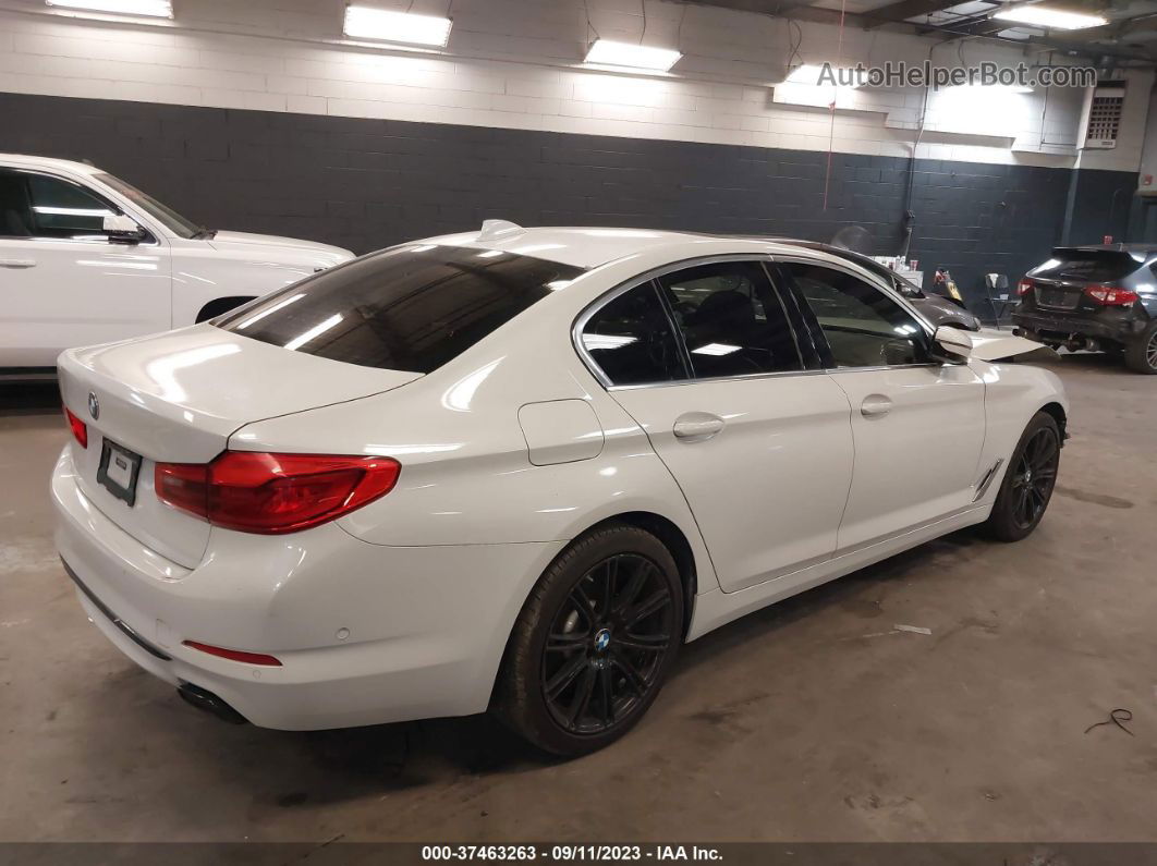 2020 Bmw 5 Series 540i White vin: WBAJS1C06LWW80811