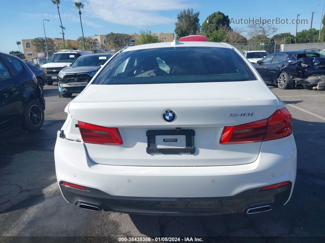 2020 Bmw 540i   White vin: WBAJS1C07LWW78789