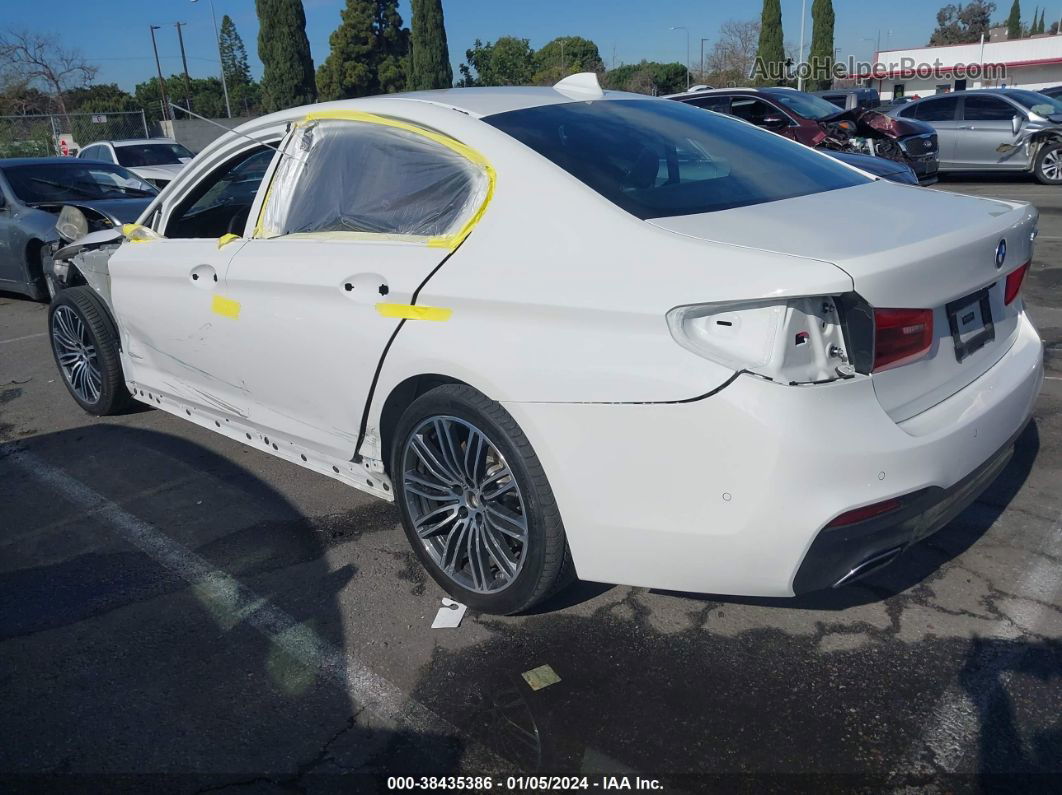 2020 Bmw 540i   White vin: WBAJS1C07LWW78789