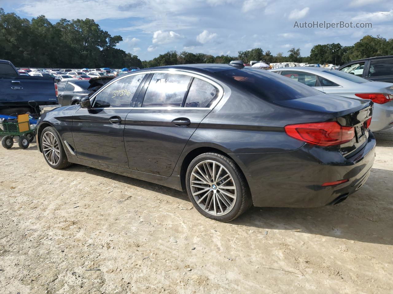 2020 Bmw 540 I Серый vin: WBAJS1C08LWW64481