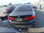 2020 Bmw 5 Series 540i Black vin: WBAJS1C0XLWW61775