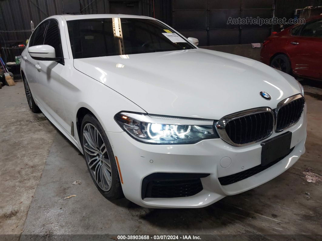 2020 Bmw 540i Xdrive White vin: WBAJS3C00LWW83750