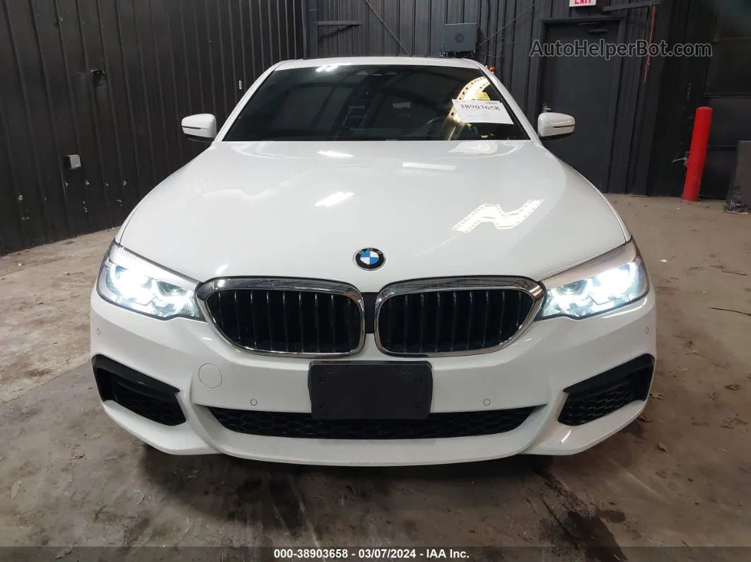 2020 Bmw 540i Xdrive White vin: WBAJS3C00LWW83750