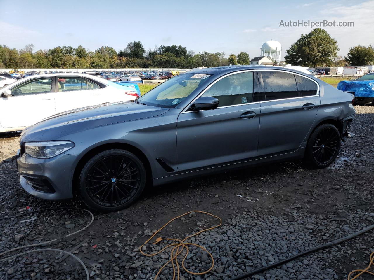 2020 Bmw 540 Xi Gray vin: WBAJS3C01LCD22306