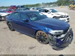 2020 Bmw 5 Series 540i Xdrive Blue vin: WBAJS3C01LWW69632