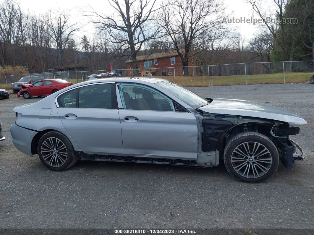 2020 Bmw 5 Series 540i Xdrive Silver vin: WBAJS3C02LWW81580