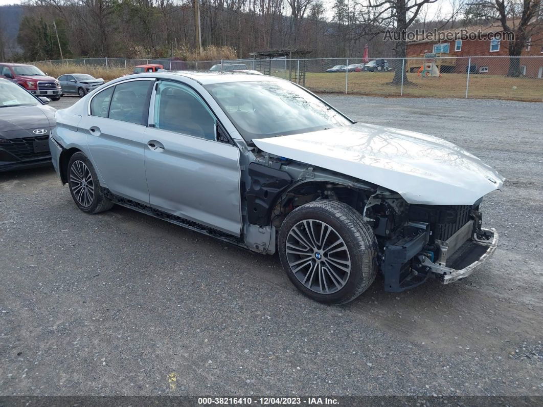 2020 Bmw 5 Series 540i Xdrive Silver vin: WBAJS3C02LWW81580