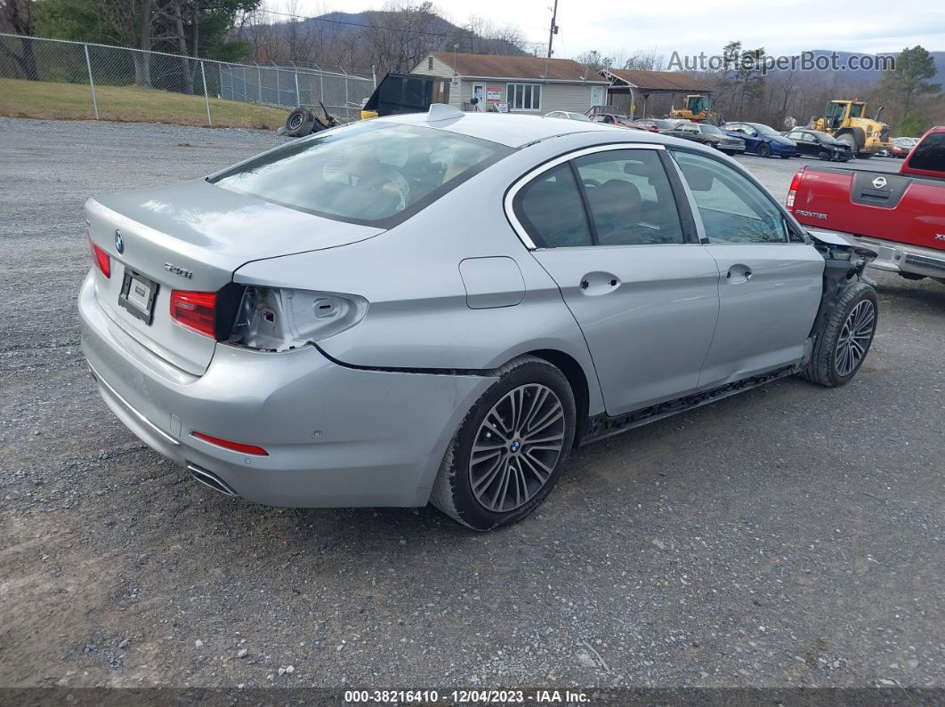 2020 Bmw 5 Series 540i Xdrive Silver vin: WBAJS3C02LWW81580