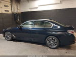 2020 Bmw 5 Series 540i Xdrive Синий vin: WBAJS3C04LCD76733