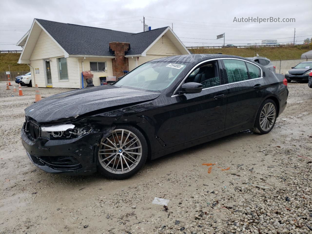 2020 Bmw 540 Xi Черный vin: WBAJS3C05LWW81590