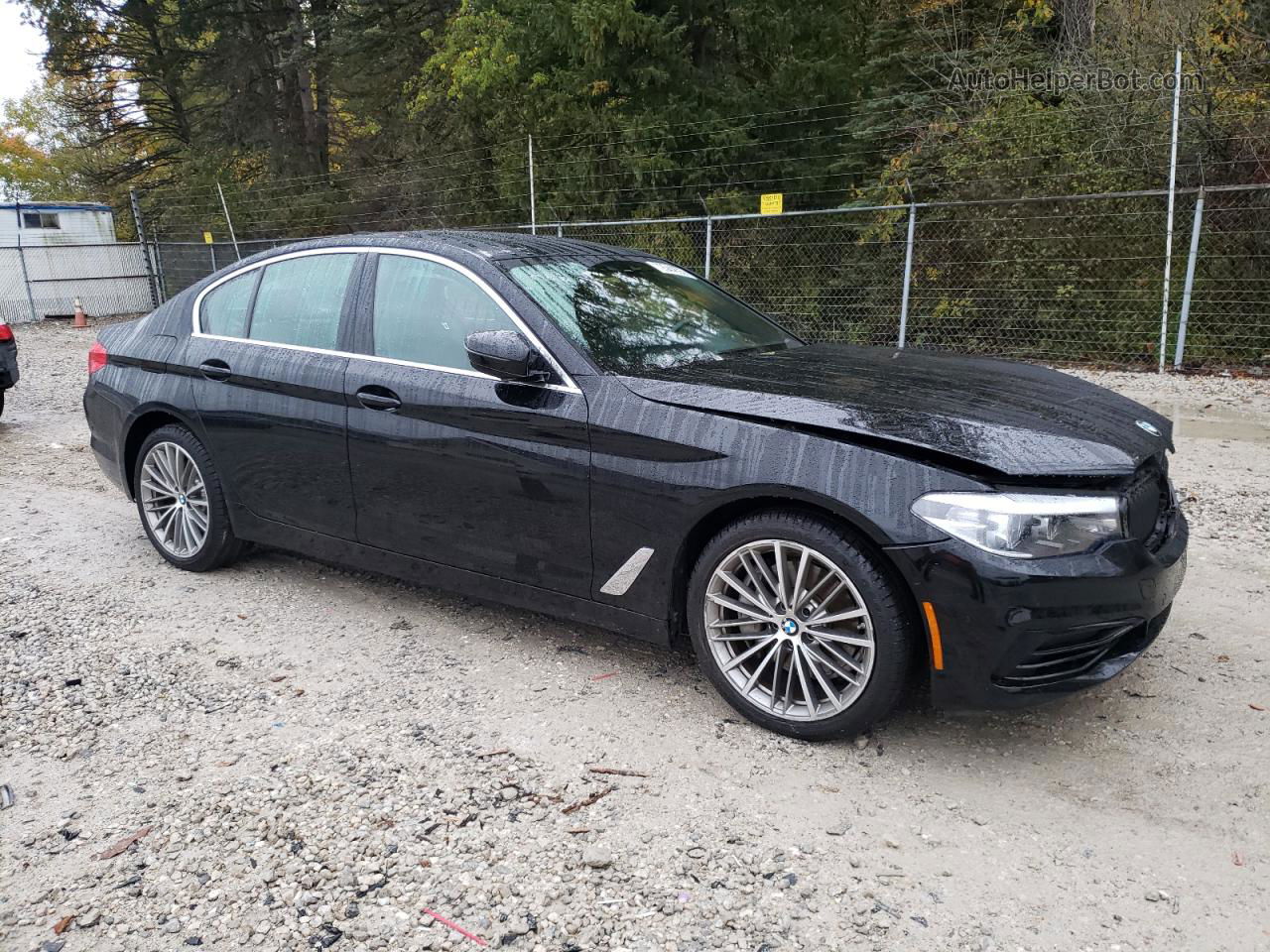 2020 Bmw 540 Xi Black vin: WBAJS3C05LWW81590