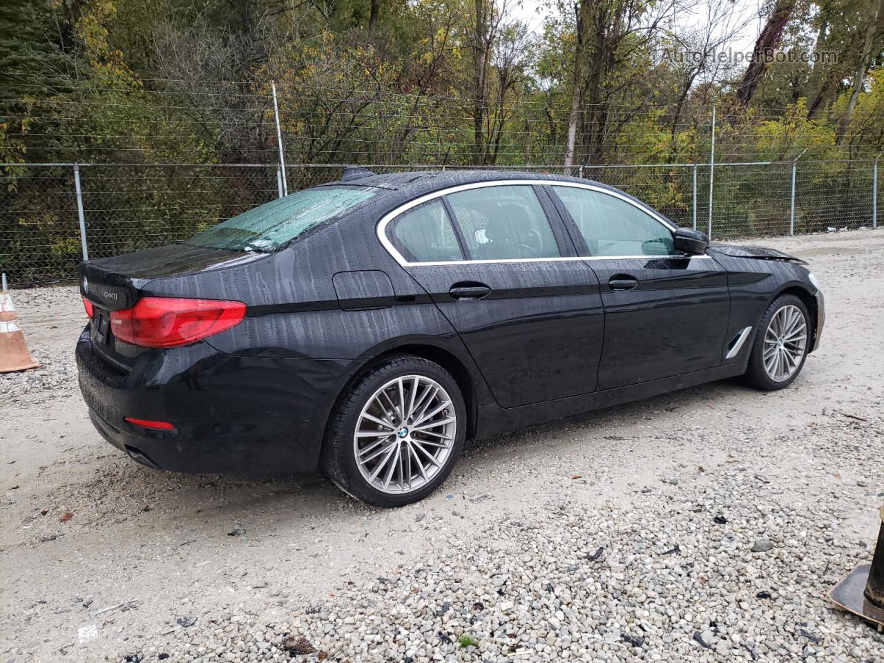 2020 Bmw 540 Xi Black vin: WBAJS3C05LWW81590