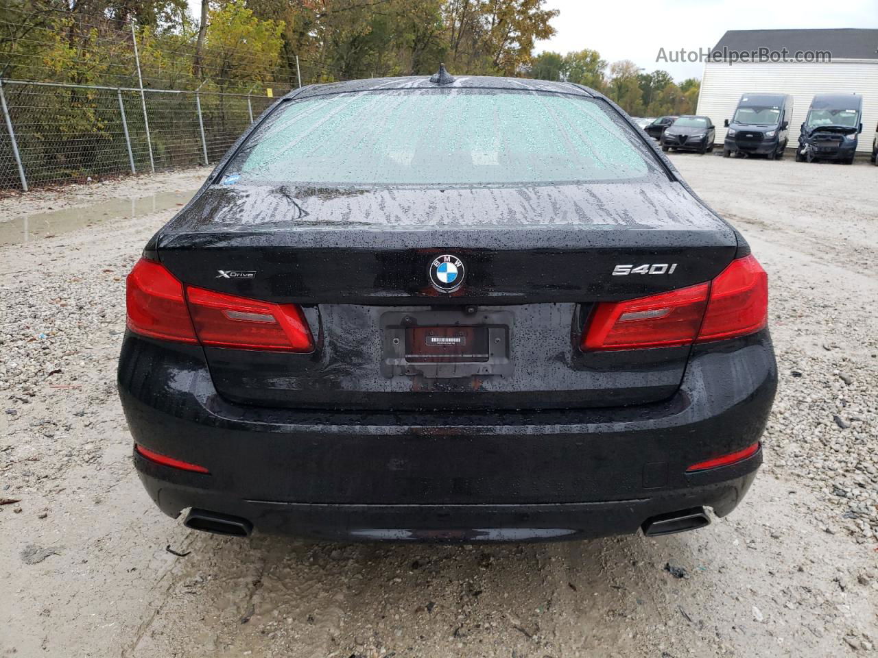 2020 Bmw 540 Xi Black vin: WBAJS3C05LWW81590