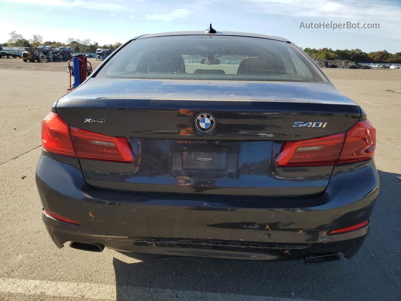 2020 Bmw 540 Xi Black vin: WBAJS3C06LWW68959