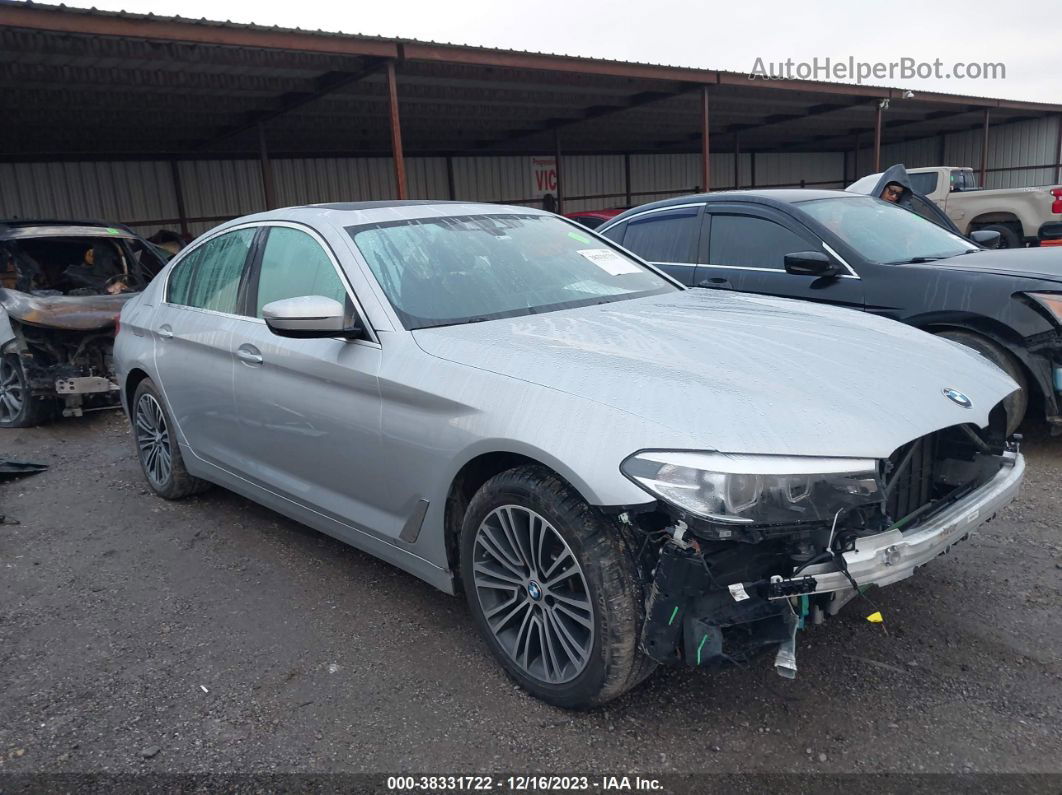 2020 Bmw 5 Series 540i Xdrive Silver vin: WBAJS3C06LWW74826