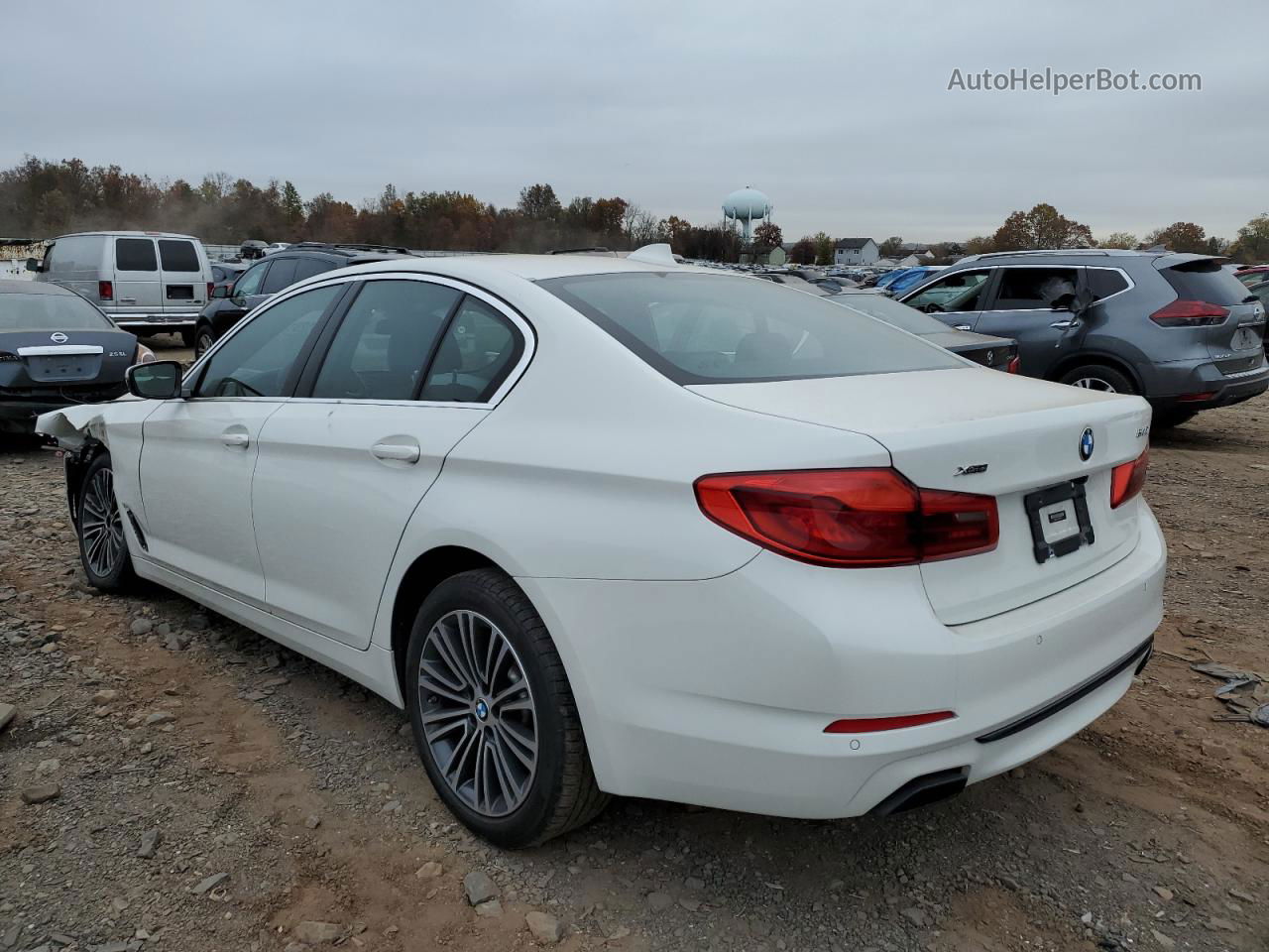 2020 Bmw 540 Xi White vin: WBAJS3C06LWW78830