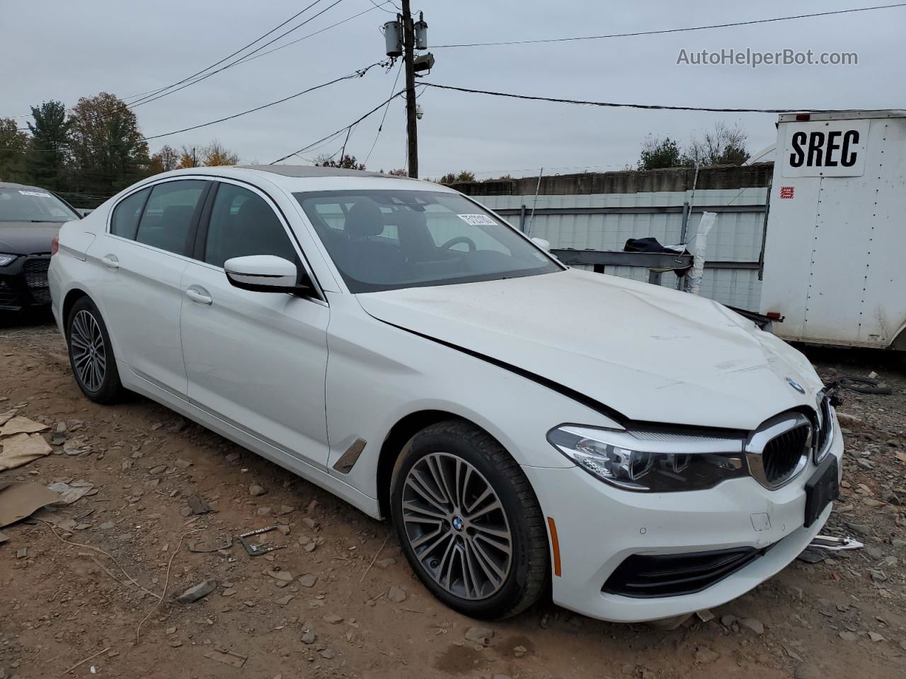 2020 Bmw 540 Xi White vin: WBAJS3C06LWW78830