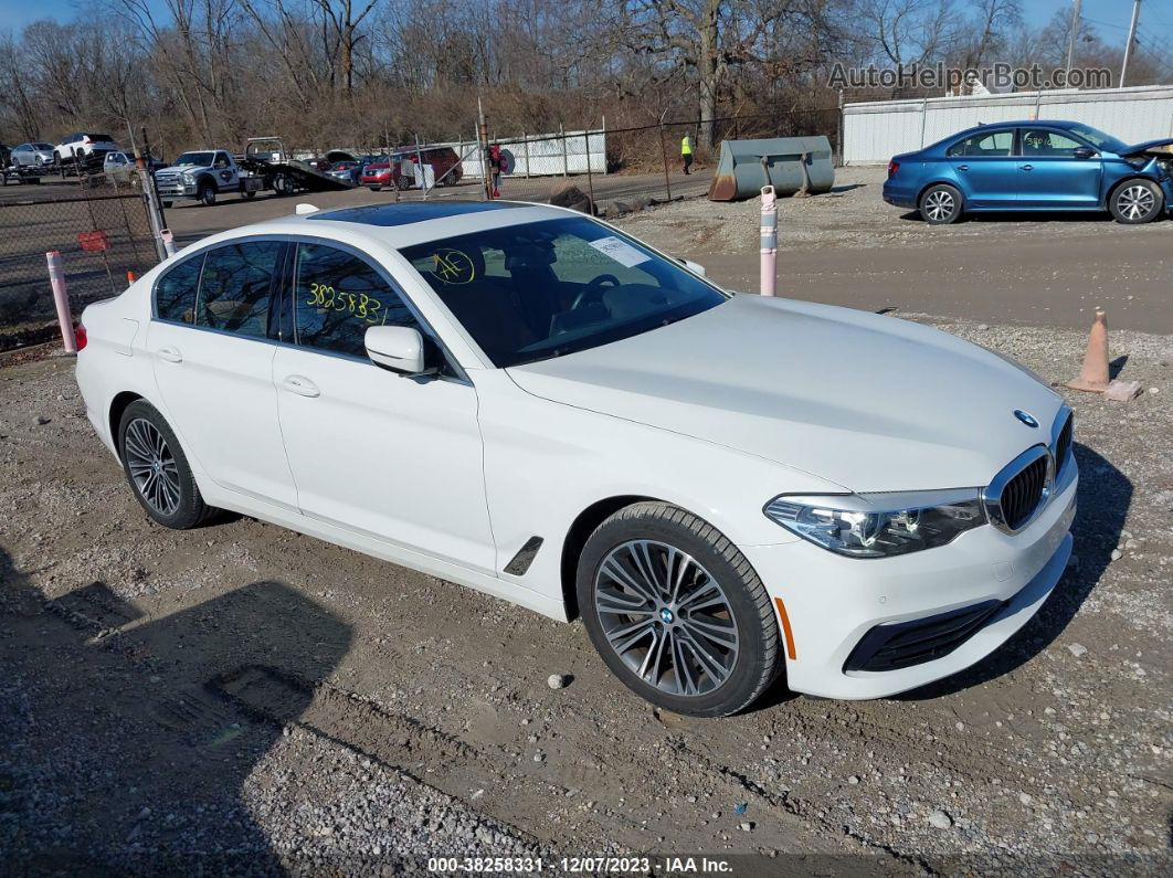 2020 Bmw 5 Series 540i Xdrive White vin: WBAJS3C07LWW60983